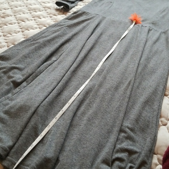 Donated. Casual Grey Dress - Picture 4 of 5
